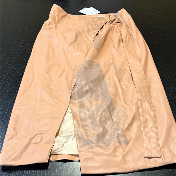 AMUR Beige Pencil Skirt